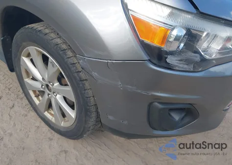2014 Mitsubishi Outlander Sport Es from USA, damaged, VIN 4A4AR3AU3EE003877
